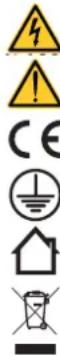Powersoft Quattrocanali 8804 - Symboles et significations - 1