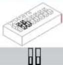 Powersoft Quattrocanali 8804 - Remote On/Off - Configuration dip switches - 5