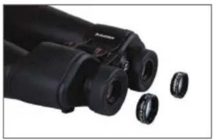 CELESTRON SkyMaster Pro ED 20x80 - AUGENMUSCHELN EINSTELLEN - 2
