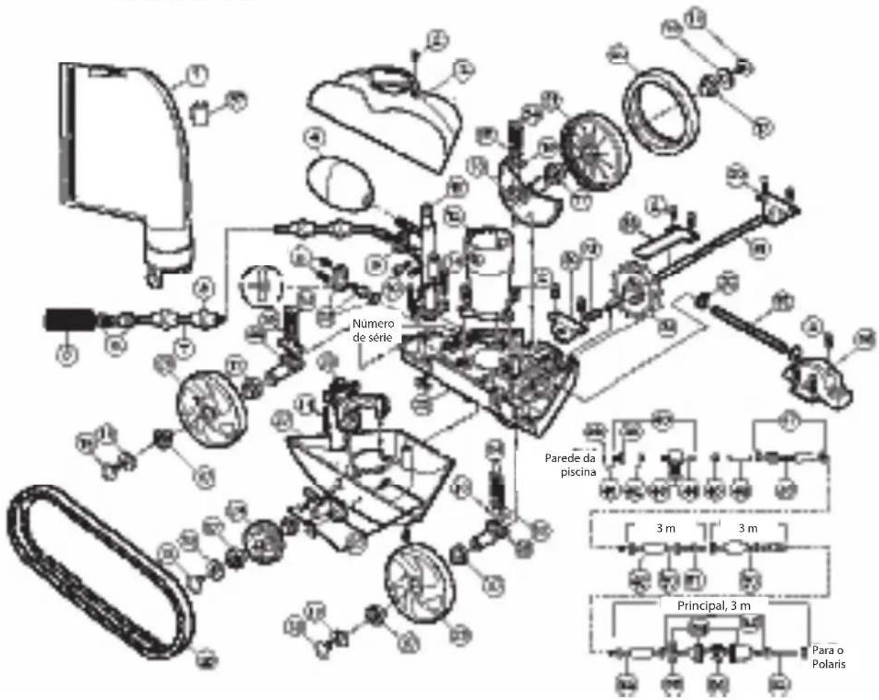ZODIAC Polaris 280 - Polaris280TankTrax - 1