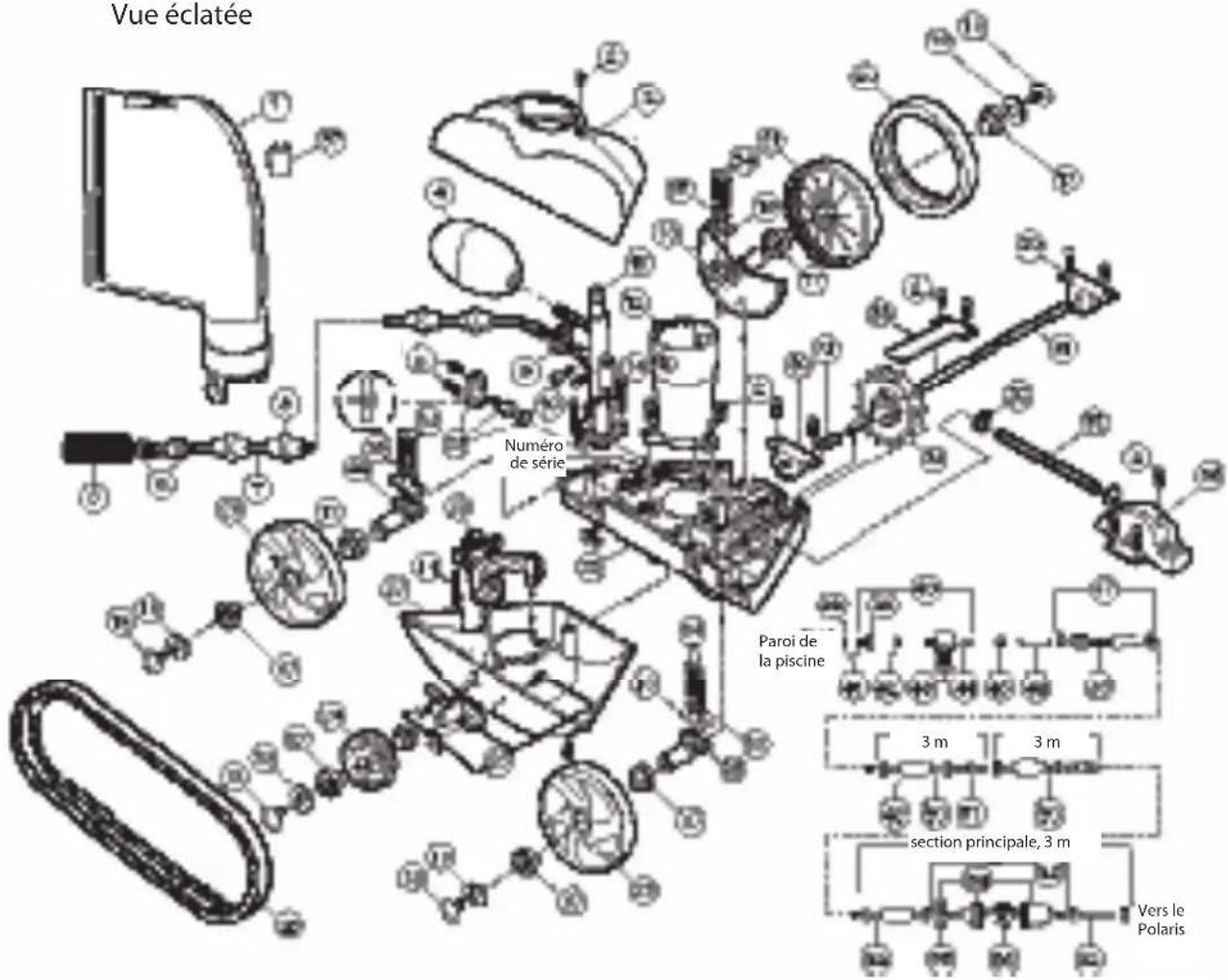 ZODIAC Polaris 280 - Polaris280TankTrax - 1
