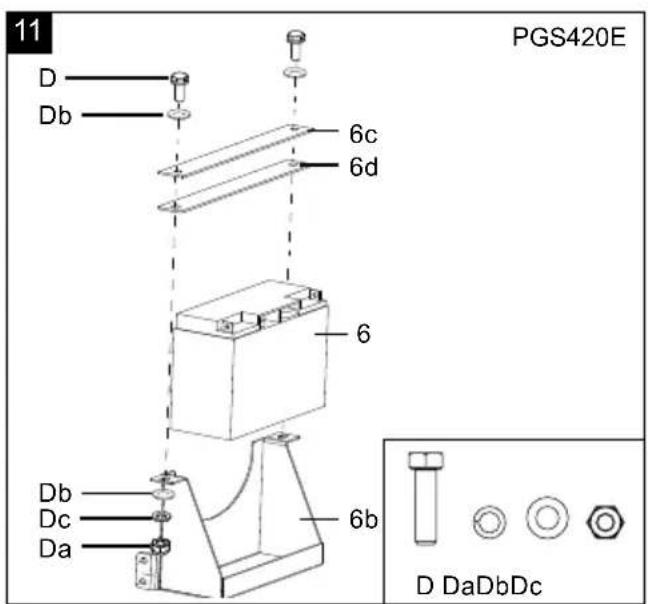 11 PGS420E D Db 6c 6d 6 Db Dc Da 6b D DaDbDc