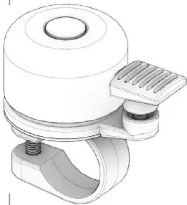 HAMA AirBell Pro 00185833 - FahrradklingelAirBell Pro - 1