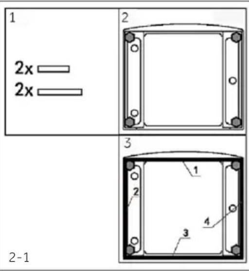 CANDY EY 28S8-S - OPCIONAL: instalar almohadillas de reduccion del ruido - 1