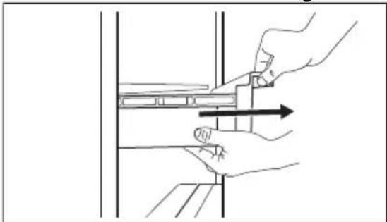 AEG TC3NS181ES - Removing drawers - 1