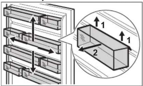 AEG TCTCS191ES - Positioning door shelves - 1