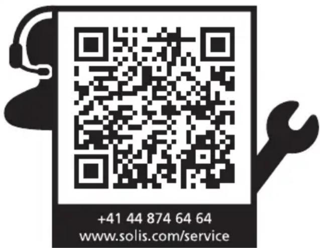 Solis Airvolution 630 Pro 3806 - SOLIS HELPLINE - SERVICE D'ASSISTANCE - 1