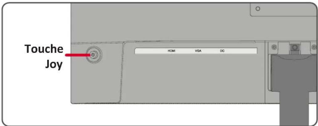VIEWSONIC VA27G1-H - Utilisation de la touche Joy - 1