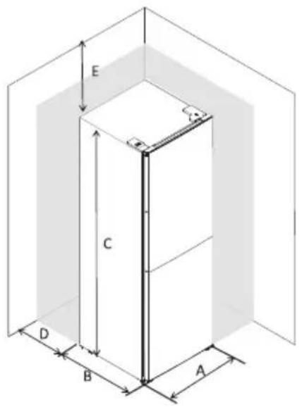 ASPES AC185605ENFD - Exigence d'espace - 1