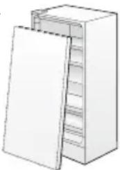 FRIGIDAIRE FRAE1626AW - Risk of child entrapment - 1