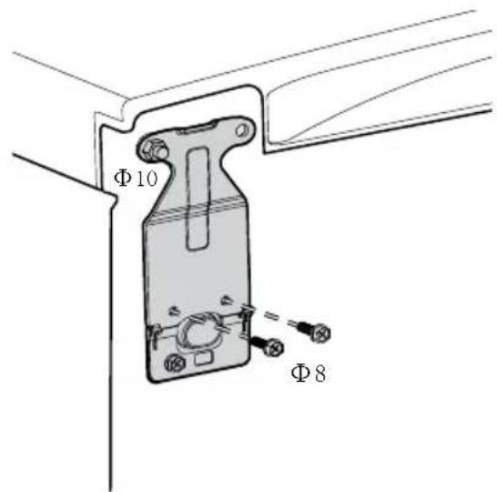 FRIGIDAIRE FRAE1626AW - When you screw on the bottom hinge: - 2