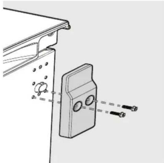 FRIGIDAIRE FRAE1626AW - RETRAIT/INVERSION DE LA PORTE - 1