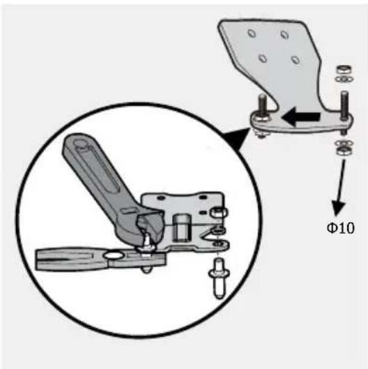 FRIGIDAIRE FRAE1626AW - When you screw on the bottom hinge: - 4
