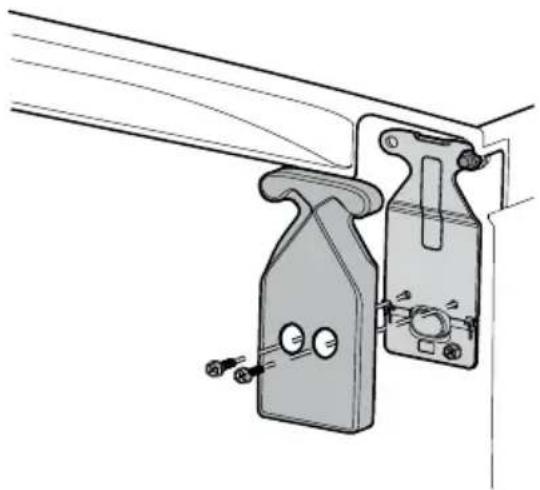 FRIGIDAIRE FRAE1626AW - When you screw on the bottom hinge: - 9