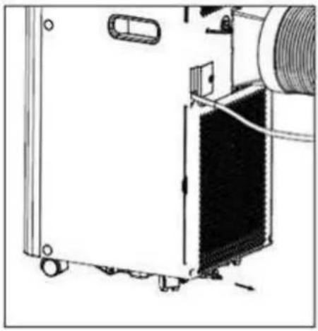Toyotomi TAD-2335HP - Functie alarm water vol - 1