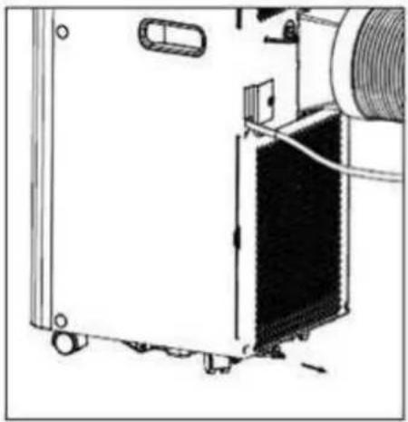Toyotomi TAD-2326HP - Alarmfunktion für vollen Wassertank - 1