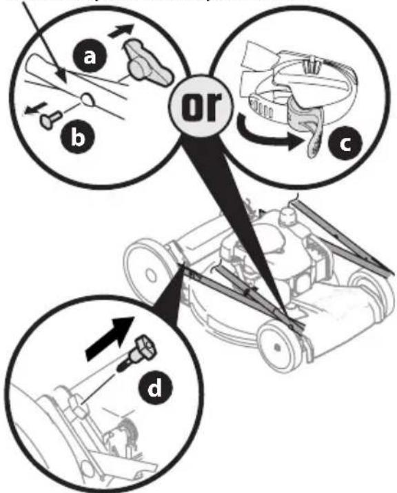 TROY-BILT TB200B - GUIDON REPLIABLE - 1