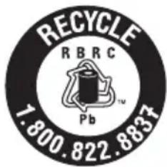 TROY-BILT TB200B - Sceaux de recyclage du programme Appel à recycler : - 1