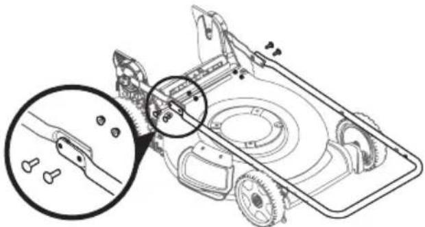 TROY-BILT TB200B - MANIJA DE ALMACENAMIENTO VERTICAL - 3