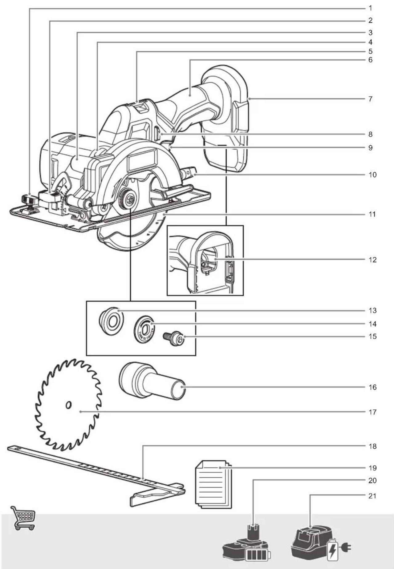 RYOBI R18CS115 - ΣΥΜΒΟΛΑ - 10