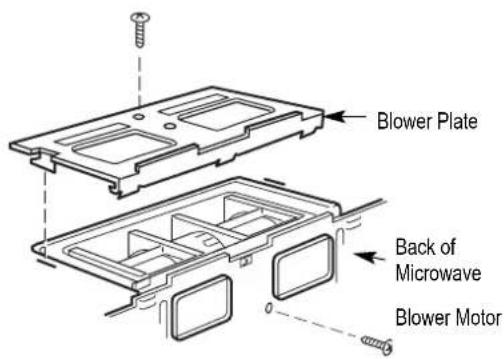 BERTAZZONI Master KOTR24XV - A3. ADAPTING MICROWAVE BLOWER FOR OUTSIDE TOP EXHAUST - 1