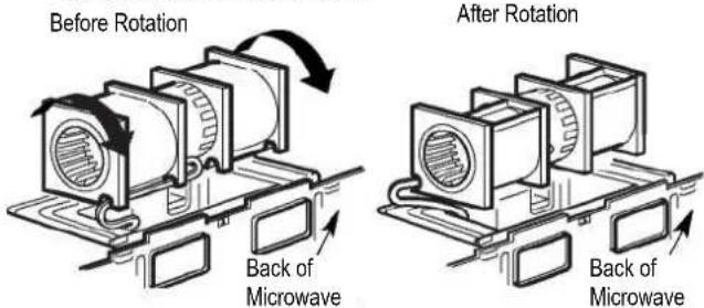 BERTAZZONI Master KOTR24XV - A3. ADAPTING MICROWAVE BLOWER FOR OUTSIDE TOP EXHAUST - 3
