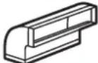 BERTAZZONI Master KOTR24XV - Maximum duct length: - 5