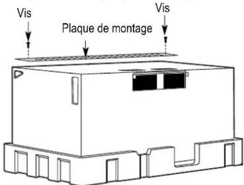 BERTAZZONI Master KOTR24XV - RETRAIT DU FOUR À MICRO- ONDES DU CARTON/RETRAIT DE LA PLAQUE DE MONTAGE - 3