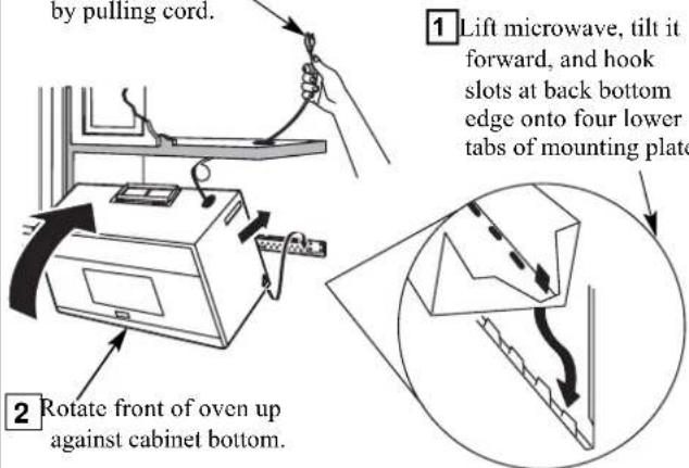BERTAZZONI Master KOTR24XV - A3. ADAPTING MICROWAVE BLOWER FOR OUTSIDE TOP EXHAUST - 3