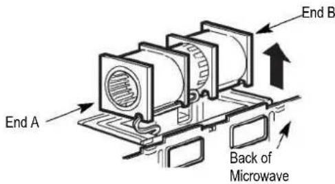 BERTAZZONI Master KOTR24XV - A3. ADAPTING MICROWAVE BLOWER FOR OUTSIDE TOP EXHAUST - 2