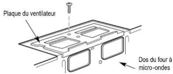 BERTAZZONI Master KOTR24XV - B2. DÉPOSE DE LA PLAQUE DU VENTILATEUR - 1