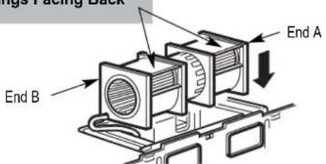 BERTAZZONI Master KOTR24XV - B2. REMOVE BLOWER PLATE - 15