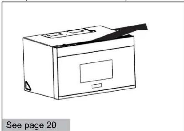 BERTAZZONI Master KOTR24XV - INSTALLATION TYPES (Choose A, B or C) - 3