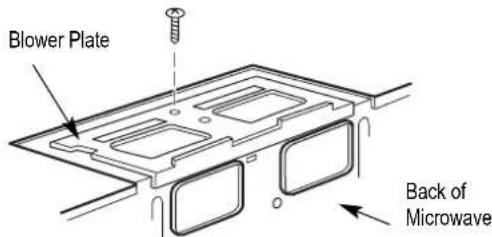 BERTAZZONI Master KOTR24XV - B2. REMOVE BLOWER PLATE - 1