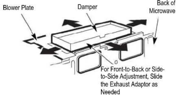BERTAZZONI Master KOTR24XV - A6. ADJUST THE EXHAUST ADAPTOR - 1