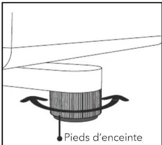 SONORO Orchestra Shaped Signature - FIXATION DES PIEDS - 1