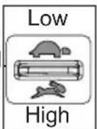 MILWAUKEE M18 2828-20E - Selecting the Speed - 1