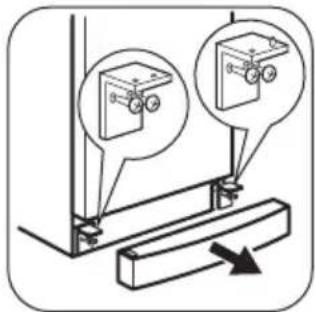 ZANUSSI ZFU722W - Wechseln des Türanschlags - 1