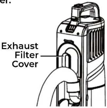 KENMORE Elite CU7004 - IMPORTANT: Clean the filter every month. Do not operate without the filter! - 1
