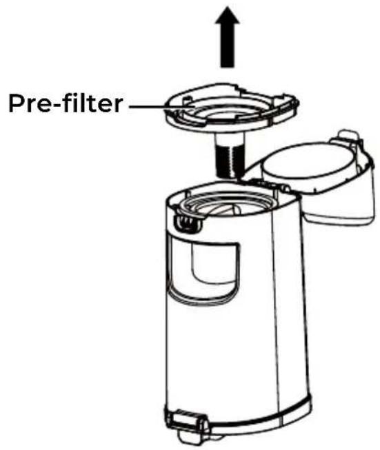 KENMORE Elite CU7004 - PRE-FILTER CLEANING - 2