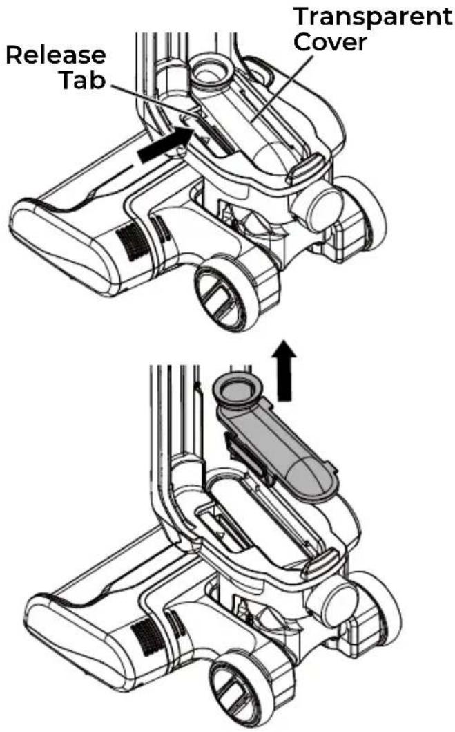 KENMORE Elite CU7004 - CHECKING CONNECTION HOSE FOR CLOGS - 1