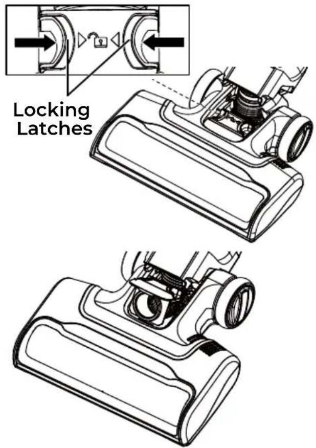 KENMORE Elite CU7004 - CHECKING CONNECTION HOSE FOR CLOGS - 2