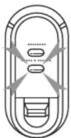 Diagram of a device with labeled components and directional arrows indicating flow or movement