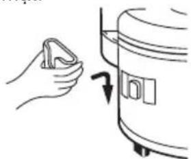 PANASONIC SR-2363FH - Tháo và gắn vật giữ thìa xói - 1