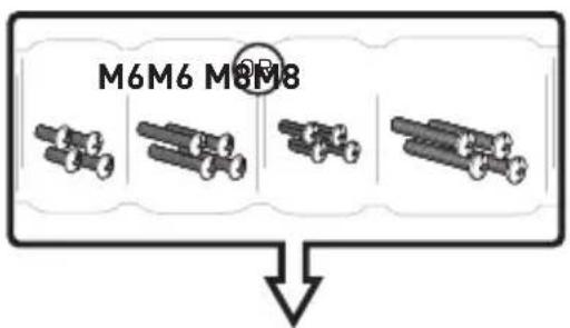 ErgoAV ERSB1-01B - 3-2 Select TV Bolts - 5