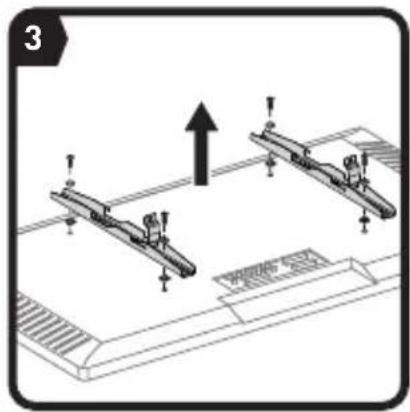 ErgoAV ERSB1-01B - 3-1 Prepare your TV [If mounted] - 5