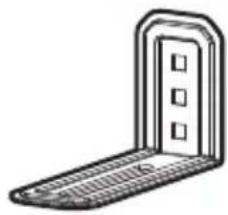 ErgoAV ERSB1-01B - Supplied Parts and Hardware for Step 2 - 1