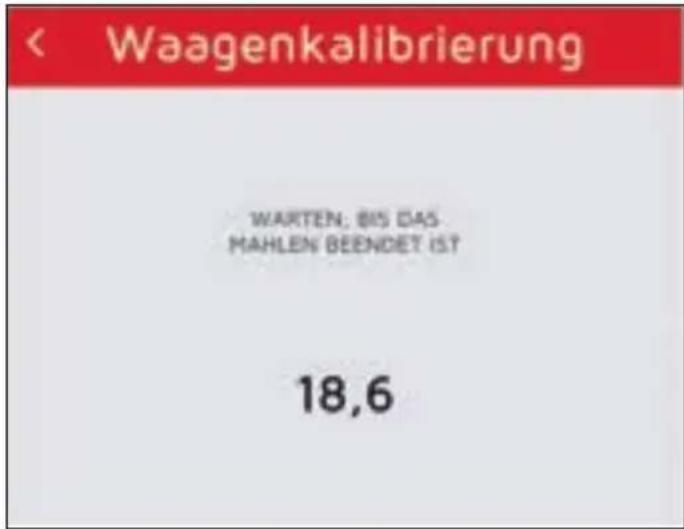 NUOVA SIMONELLI Mythos GX - KALIBRIERUNG DER WAAGE - 3