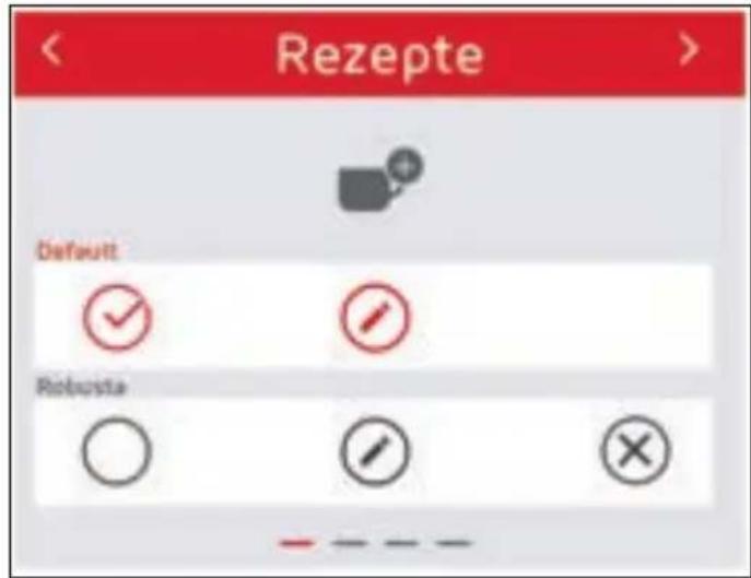 NUOVA SIMONELLI Mythos GX - REZEPTMENU - 3