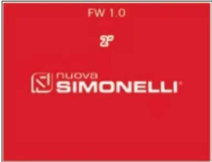NUOVA SIMONELLI Mythos GX - ALLUMAGE DE L'ÉCRAN - 1